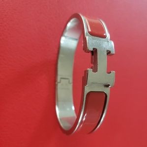 Authentic Used Hermes Clic H Bracelet